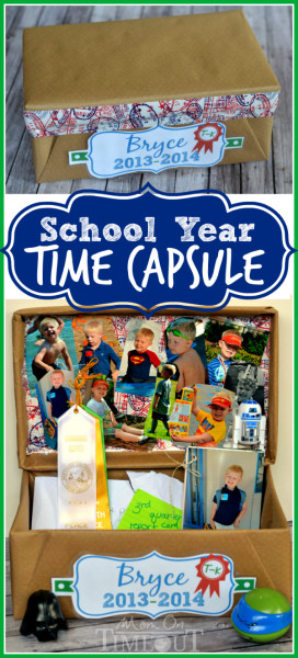 Make a first grade School Time Capsule