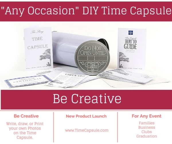 Any Occasion DIY Time Capsule - Be a Part of History