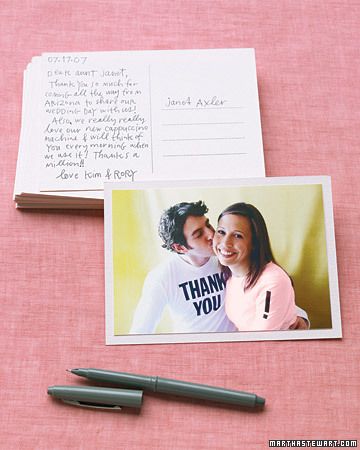 Wedding Budget Post Cards