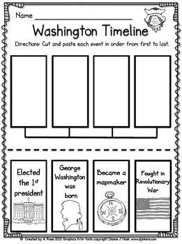 President's Day Worksheet