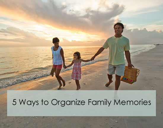5 ways to organize sentimental items 