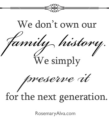 Preserve Family History 