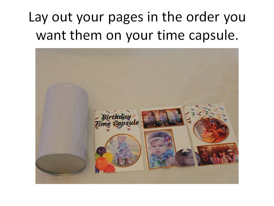 DIY Time Capsule craft Time Capsule Company